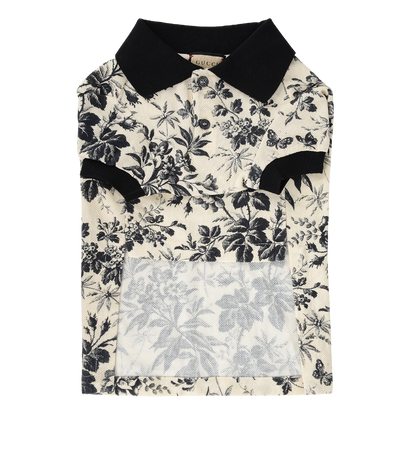 Gucci Herbarium Pet Polo Shirt, front view